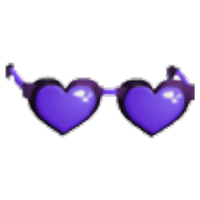 Purple Heart Glasses - Uncommon from Hat Shop